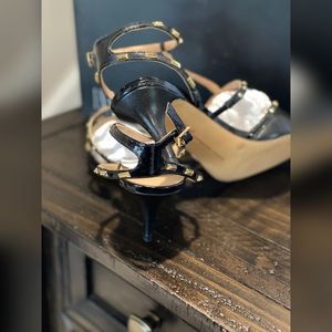 COPY - INC Black Leather Pumps